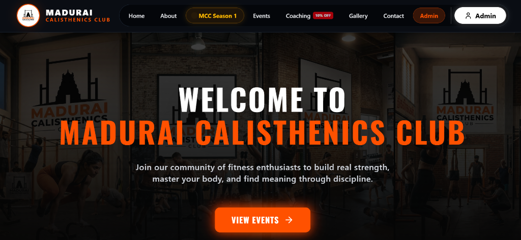 Madurai Calisthenics Club